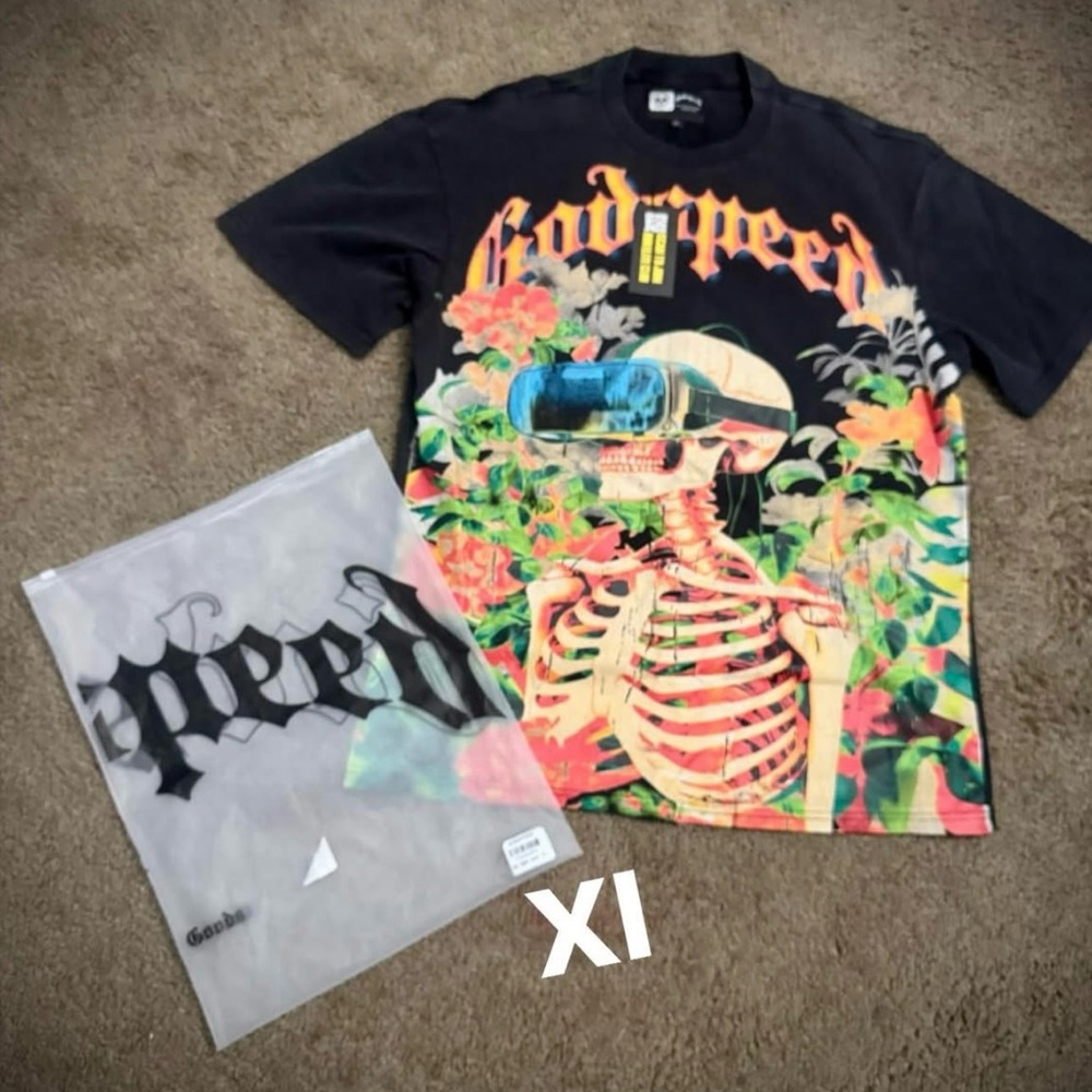 Black Graphic Tee